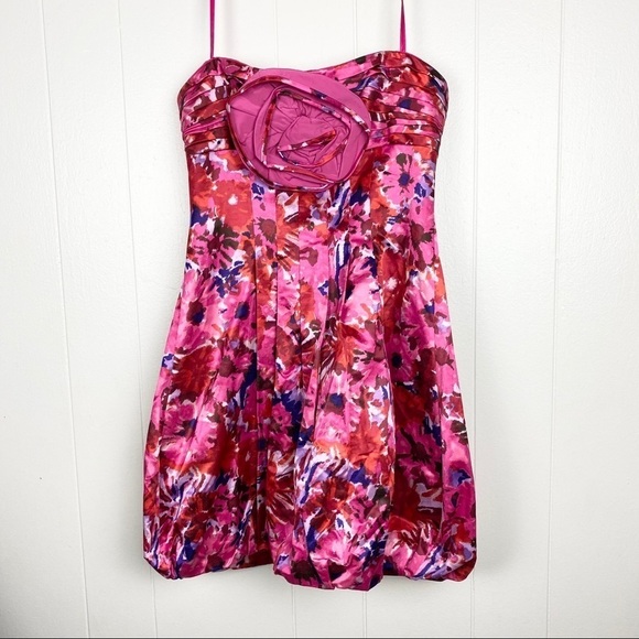 BCBGMaxazria | Bubble Hem Begonia Mini Dress - Picture 1 of 5